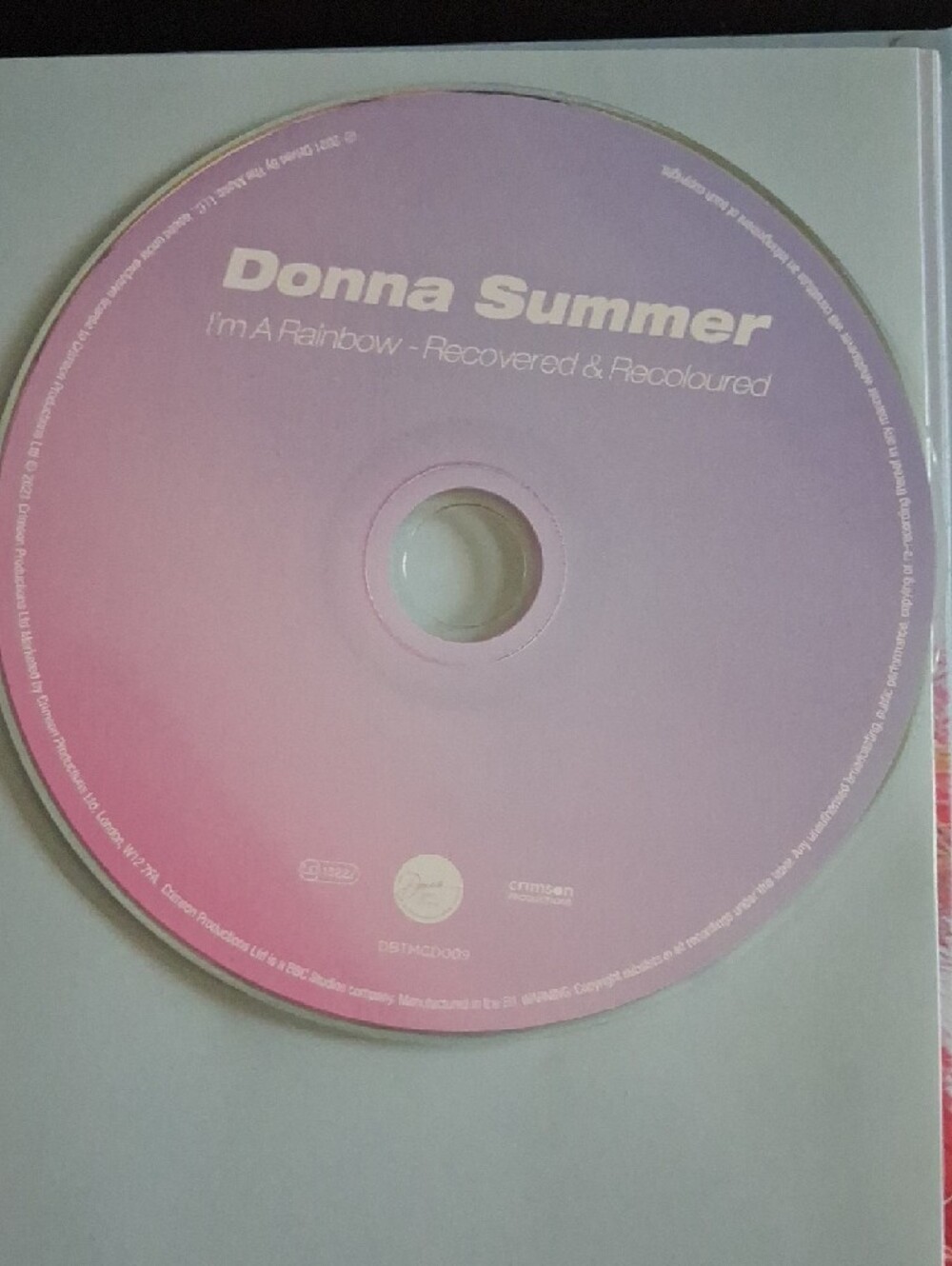 Donna Summer Hardcover Book - Colorful Rainbow Cover - Picture 6 of 8